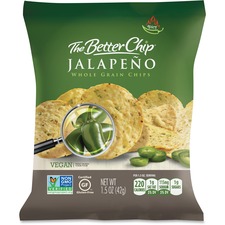 Sugar SUG 56097 The Better Chip Jalapeno Chips - Gluten-free - Jalapen