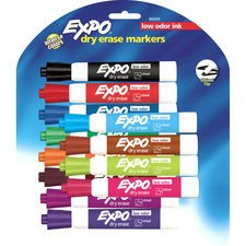 Newell SAN 80699 Expo Low Odor Markers - Chisel Marker Point Style - R