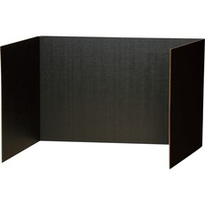 Pacon PAC 3791 Pacon Privacy Boards - 48w X 16h - 4 Boardspack - Black