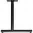 Lorell LLR 60649 Training Table C-leg Table Base - Steel - Black