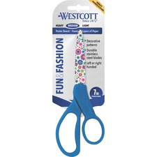 Acme ACM 16401 Westcott 7 Funfashion Student Scissors - 0.5 Overall Le