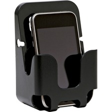 Lorell LLR 80672 Cubicle Wall Recycled Cell Phone Holder - Plastic - 1