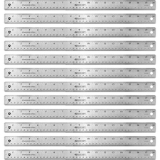 Acme ACM 10417BX Westcott Stainless Steel Rulers - 18 Length 1 Width -