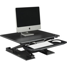 Lorell LLR 99552 Sit-to-stand Electric Desk Riser - Up To 33 Screen Su