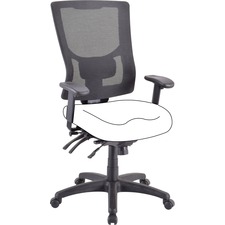 Lorell LLR 62002 Conjure Executive High-back Mesh Back Chair Frame - B