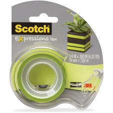 3m MMM C214GRND Scotch Expressions Matte Finish Magic Tape - 25 Ft Len