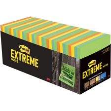 3m MMM XTRM3332CBNT Post-itreg; Extreme Notes - 3 X 3 - Square - 45 Sh