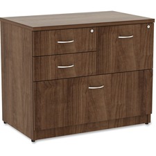 Lorell LLR 69542 Essentials Lateral File - 4-drawer - 1 Side Panel, 0.