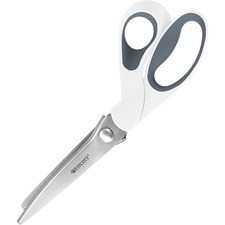 Acme ACM 15983 Westcott Pinking Shears - 9.5 Overall Length - White, G