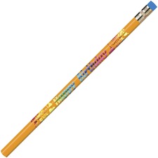 Moon MPD 7904B Designed No. 2 Pencils - 2 Lead - Black Wood, Blue, Gre