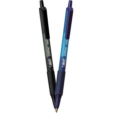 Bic BIC SCSM361AST Softfeel Retractable Ball Pens - Medium Pen Point -