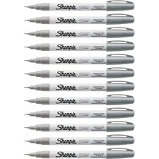 Newell SAN 35533BX Sharpie Extra Fine Oil-based Paint Markers - Metall