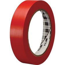 3m MMM 764136RED General-purpose Vinyl Tape 764 - 36 Yd Length X 1 Wid