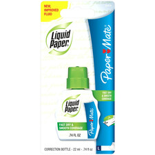 Newell PAP 5640415 Paper Mate Liquid Paper Correction Fluid - Foam 21.