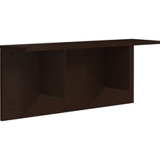 Lorell LLR PMC4814ES Prominence 2.0 Espresso Laminate Reception Counte