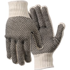 Mcr MCS 9660LM Polycotton Large Work Gloves - Dirt, Debris Protection 