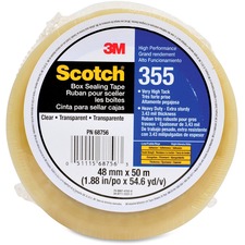 3m MMM 35548X50 Scotch Box-sealing Tape 355 - 54.60 Yd Length X 1.88 W