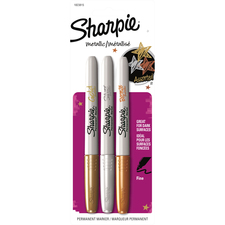 Newell SAN 1823815 Sharpie Metallic Fine Point Permanent Marker - Fine