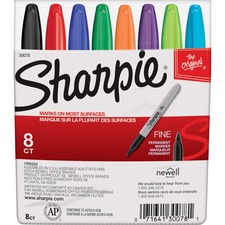 Newell SAN 30078 Sharpie Fine Point Permanent Marker - Fine Marker Poi