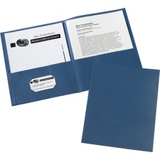 Avery AVE 47985CT Averyreg; Letter Pocket Folder - 8 12 X 11 - 40 Shee