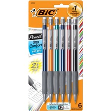 Bic BIC MPFGP61 Matic Grip Mechanical Pencils - 2 Lead - 0.5 Mm Lead D