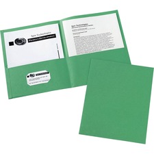 Avery AVE 47987CT Averyreg; Letter Pocket Folder - 8 12 X 11 - 40 Shee