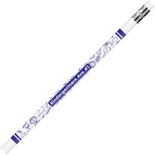 Moon MPD 7860B Kindergartners Are No.1 Pencil - 2 Lead - White Wood Ba