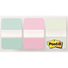 3m MMM 686GRDNT Post-itreg; Pastel Color Tabs - 12 Tab(s)set - 1 Tab H