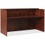 Lorell LLR 59581 Essentials Series Cherry Reception Desk - 1 Top, 35.4