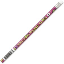 Moon MPD 2117B Welcome To Our Class Pencil - 2 Lead - Red Wood Barrel 