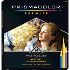 Newell SAN 2427 Prismacolor Premier Verithin Colored Pencils - 24  Set