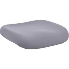 Lorell LLR 86218 Premium Seat - Gray - Fabric - 1 Each