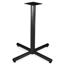 Lorell LLR 34419 Hospitality Table Bistro-height X-leg Table Base - Bl