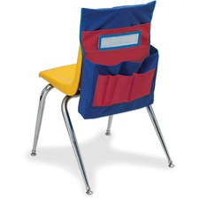 Pacon PAC 20060 Pacon Chair Storage Pocket Chart - 6 Pocket(s) - 2 Lar