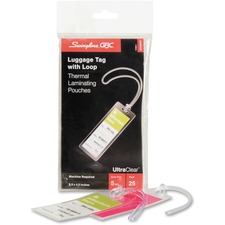 Gbc-commercial GBC 3202005 Gbc Ultra Clear Luggage Tag Thermal Laminat