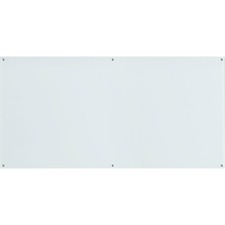 Lorell LLR 55665 Premium Glass Board - 96 (8 Ft) Width X 48 (4 Ft) Hei