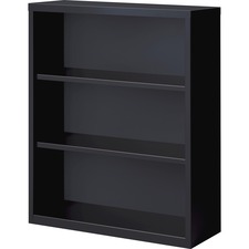 Lorell LLR 41285 Fortress Series Bookcases - 34.5 X 13 X 42 - 3 X Shel