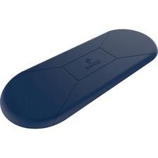 Safco SAF 2128BU Safco Kick Balance Board - Blue - Plastic, Polyuretha