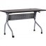 Lorell LLR 60729 Espressosilver Training Table - Rectangle Top - Four 