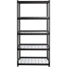 Lorell LLR 99929 Wire Deck Shelving - 72 Height X 36 Width X 18 Depth 