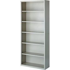 Lorell LLR 41292 Fortress Series Bookcases - 34.5 X 13 X 82 - 6 X Shel