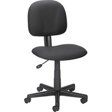 Lorell LLR 84863 Multi-task Chair - 5-star Base - Black - Fabric - 1 E