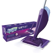 Procter 92811KT Swiffer Wetjet Mopping Kit - Reinforced, Swivel Head -