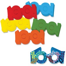 Pacon PAC 4671 Creativity Street 100th Day Paper Fun Glasses - Fun The