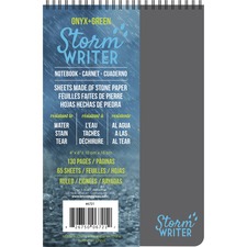 Roaring ROA 16721 Roaring Spring Storm Writer 4x6 Notebook - Twin Wire