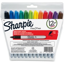 Newell SAN 30072 Sharpie Fine Point Permanent Marker - Fine Marker Poi