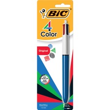 Bic BIC MMXP11C 4-color Retractable Pen - Fine, Medium Pen Point - Ref