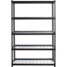 Lorell LLR 99930 Wire Deck Shelving - 72 Height X 48 Width X 18 Depth 