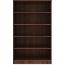 Lorell LLR 99789 Bookshelf - 0.8 Shelf, 36 X 12 X 60 - 5 Shelve(s) - S