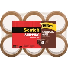 3m MMM 3750T6 Scotch Commercial-grade Shippingpackaging Tape - 54.60 Y